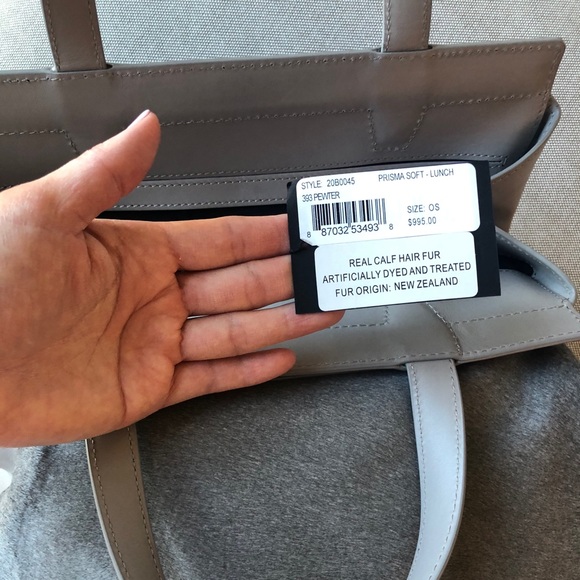 Alexander Wang Prisma Soft Lunch Bag- Pewter main image 5